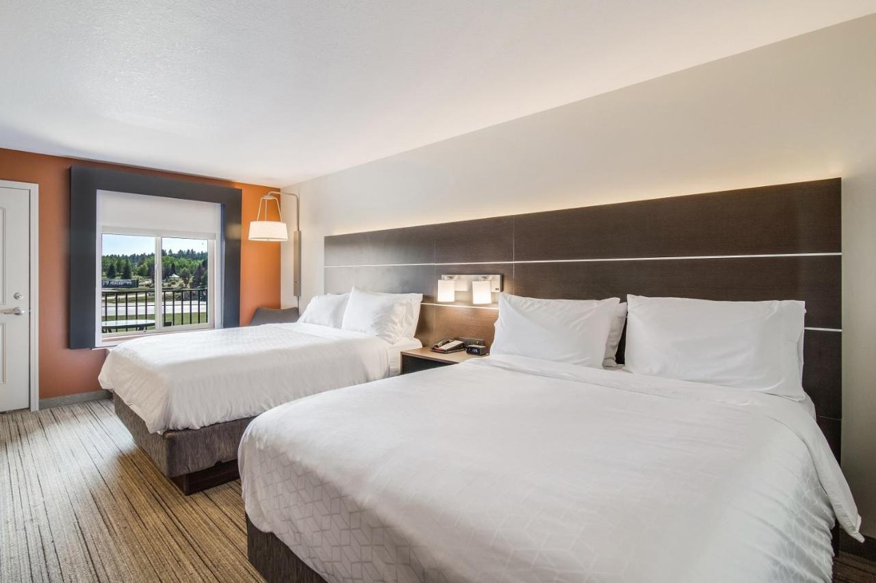 Queen Room with Two Queen Beds and Balcony - Non-Smoking at Holiday Inn Express Hotel & Suites Custer by IHG