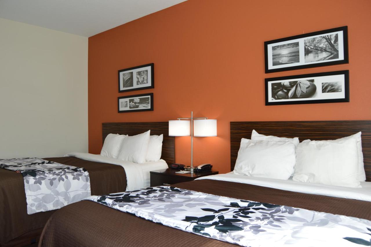 Queen Room with Two Queen Beds - Non-Smoking at Sleep Inn & Suites Johnson City