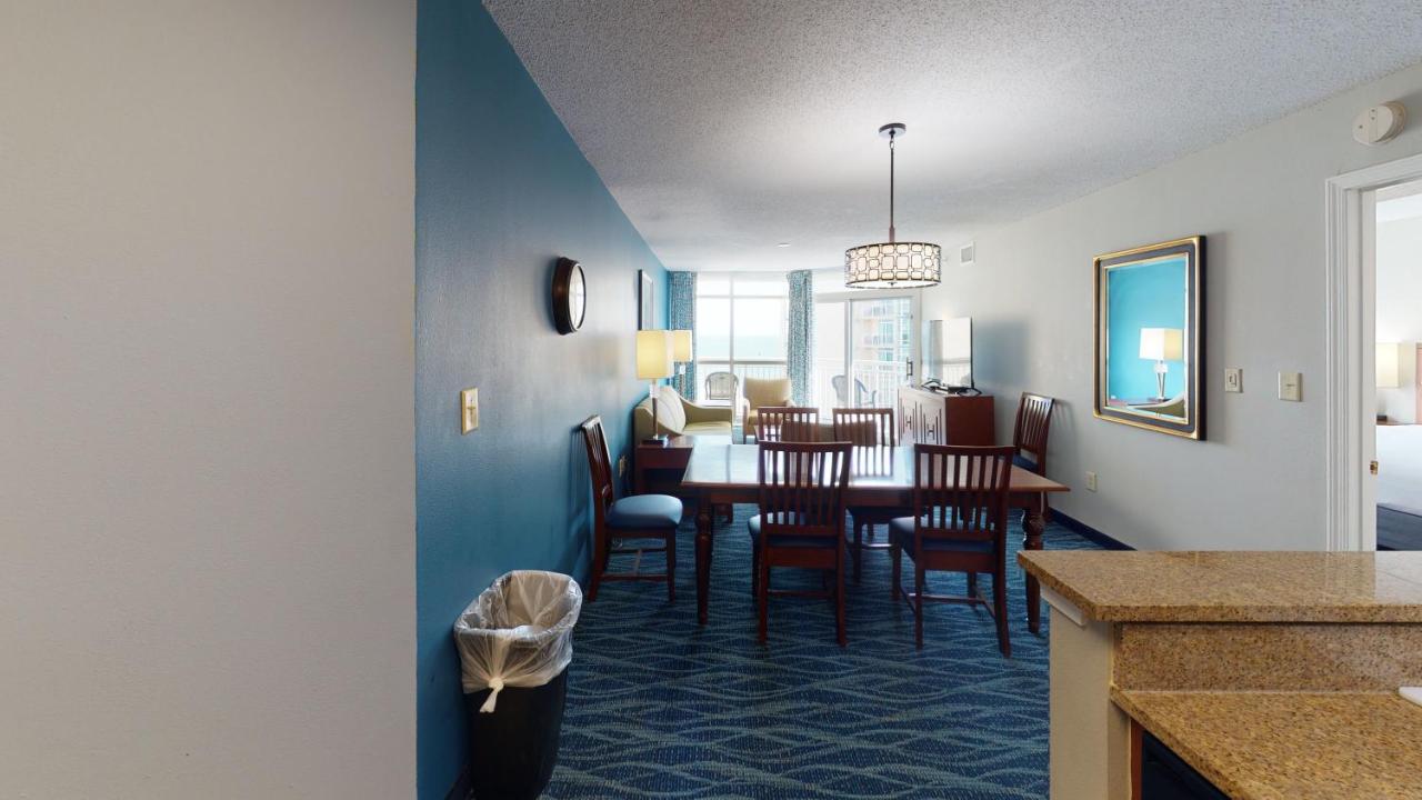 Angle Ocean Front Three-Bedroom Suite with Partial View at Dunes Village Resort