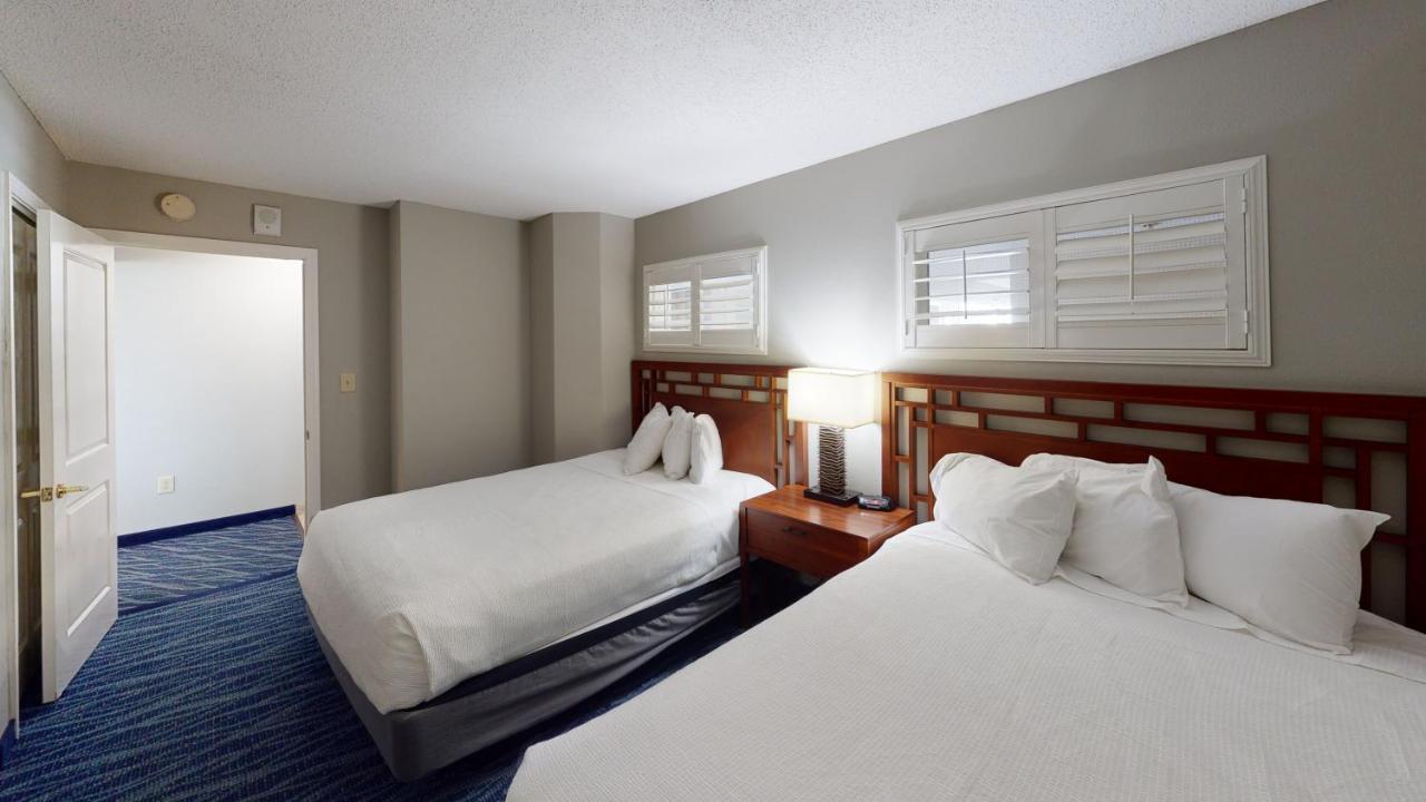 Angle Ocean Front Three-Bedroom Suite with Partial View at Dunes Village Resort