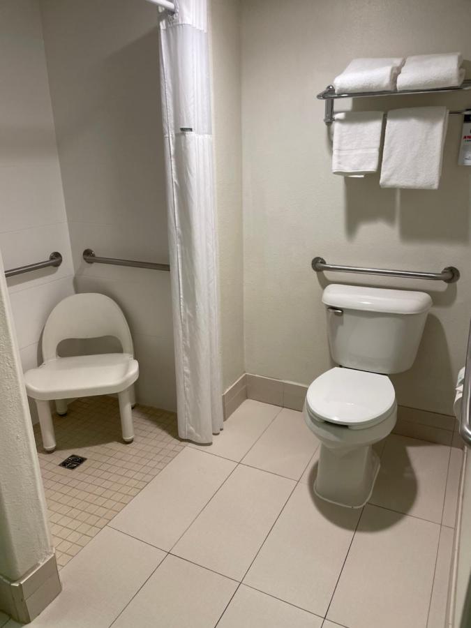 1 King Bed, Mobile Accessible Room, Roll in Shower, Non-Smoking at AmericInn by Wyndham Rapid City