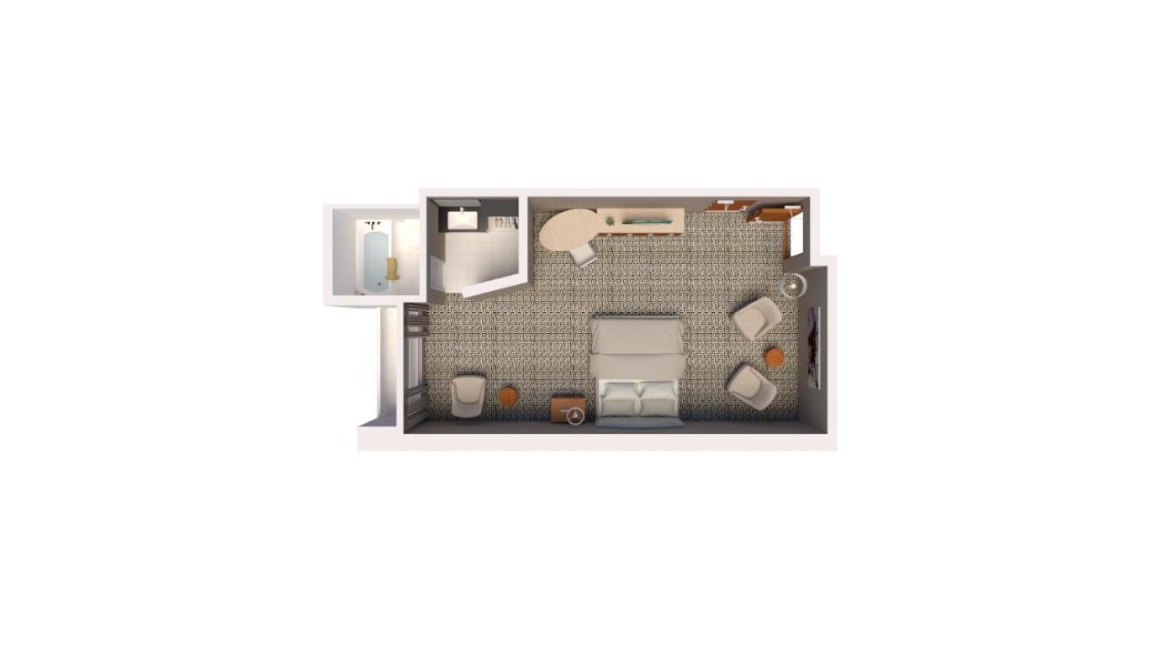Deluxe Room at Plaza Hotel and Casino - Las Vegas