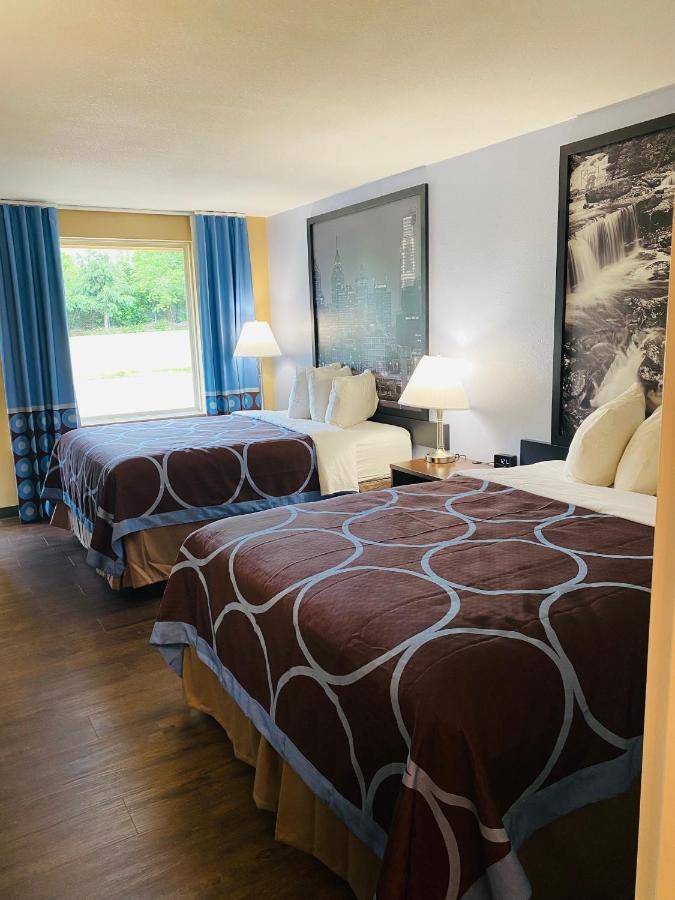 Queen Room with Two Queen Beds - Non-Smoking at Super 8 by Wyndham Danville