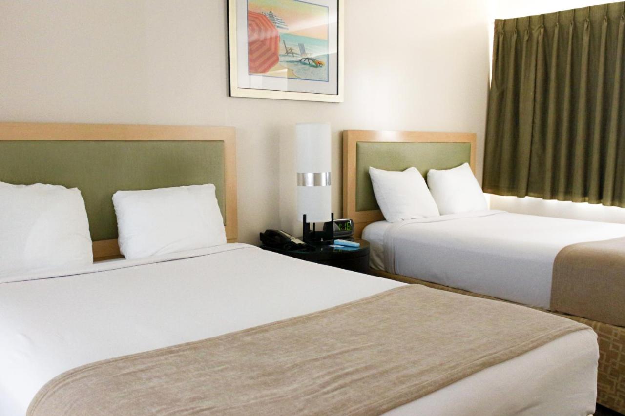 Superior Double Room with Two Double Beds and Kitchen - Free Parking at Beach Place Hotel