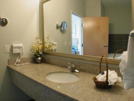 King Suite with Roll-In Shower - Disability Access at Holiday Inn Express San Antonio Rivercenter Area by IHG
