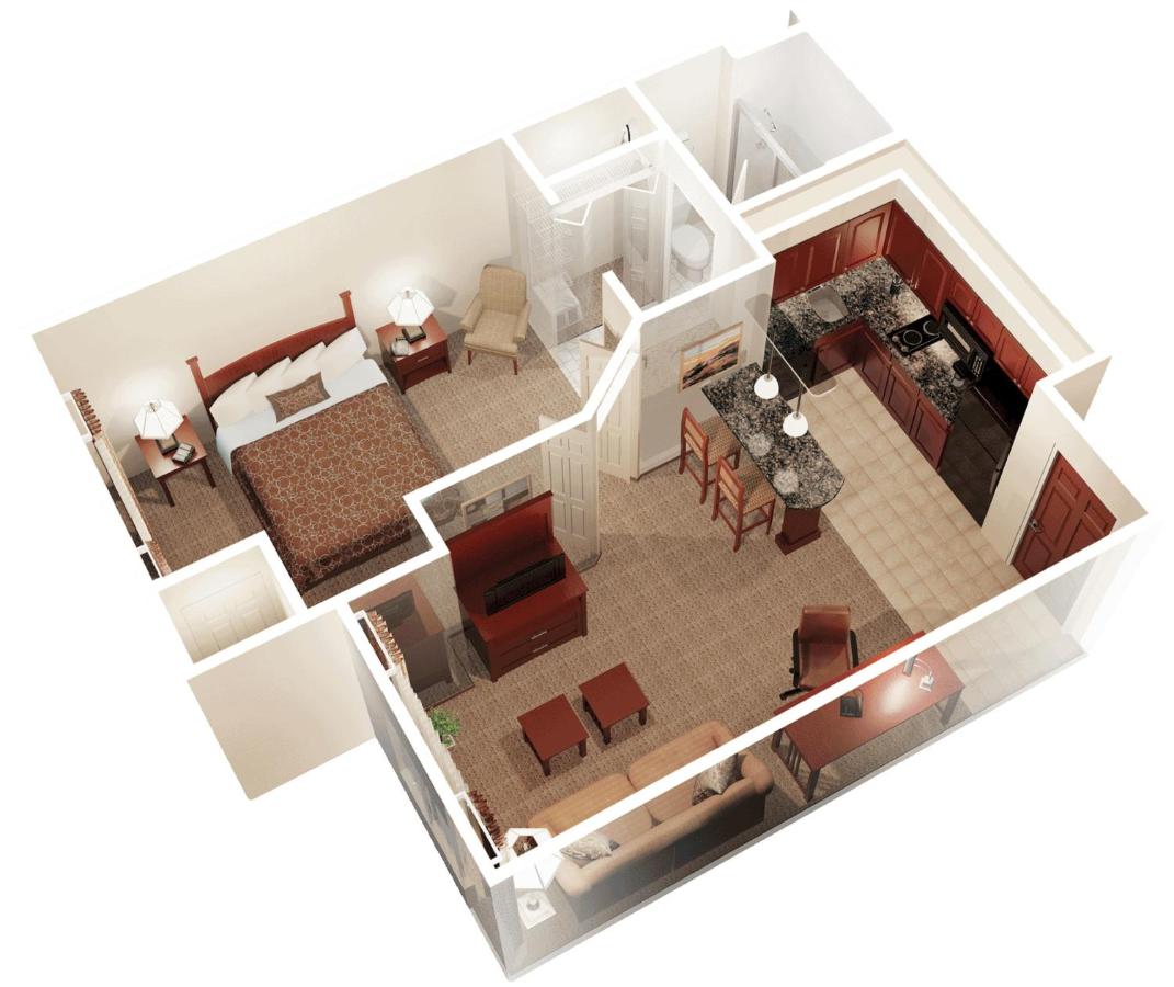 One-Bedroom Queen Suite - Disability Access at Staybridge Suites Detroit Novi by IHG