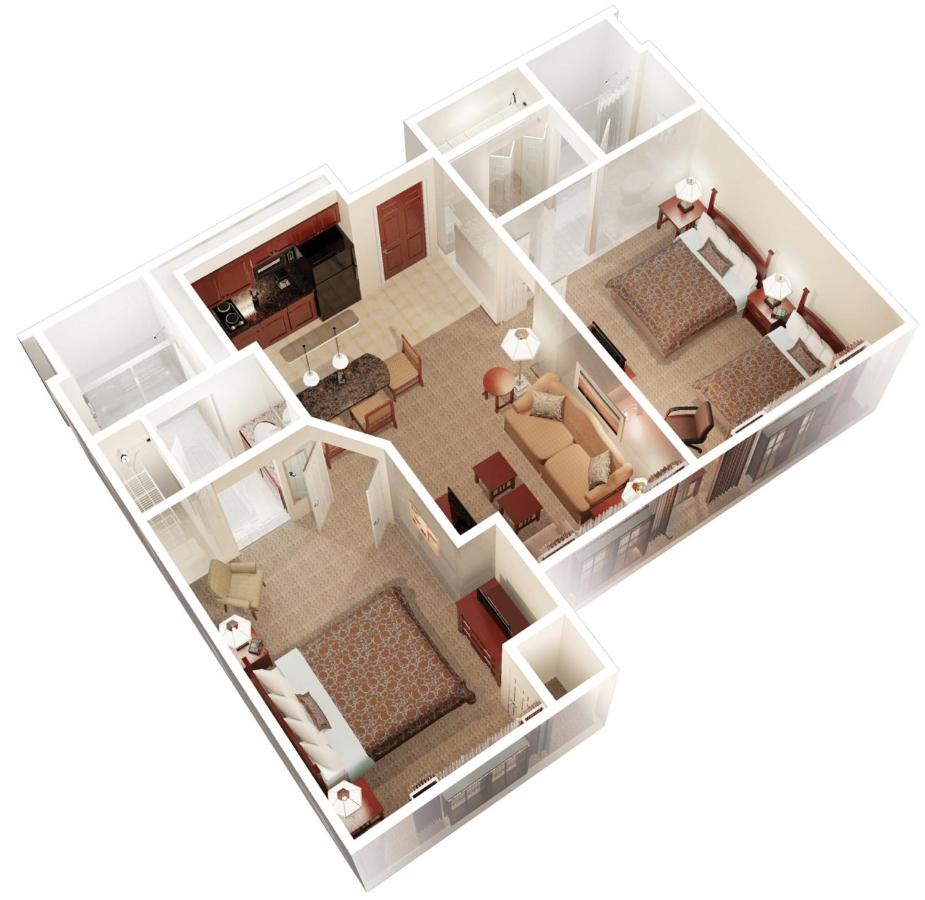 Two-Bedroom Suite at Staybridge Suites Detroit Novi by IHG