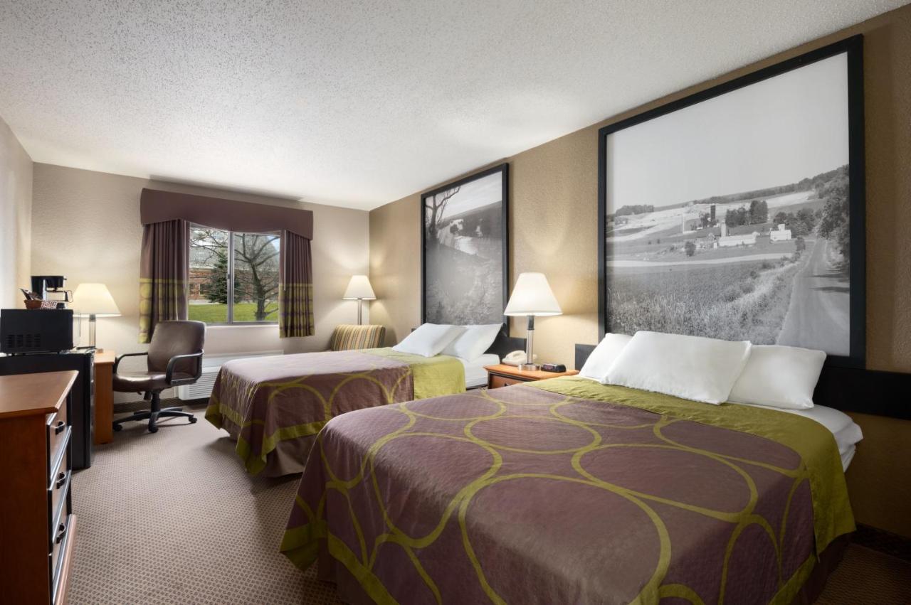 Double Room with Two Double Beds - Non-Smoking at Super 8 by Wyndham Green Bay I-43 Bus. Park