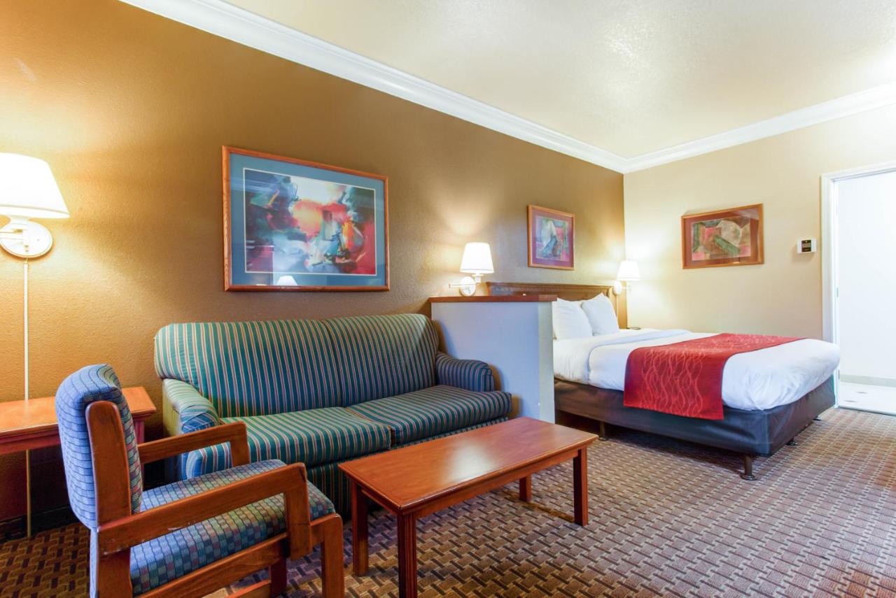 King Suite Courtyard View at Comfort Inn and Suites San Francisco Airport North