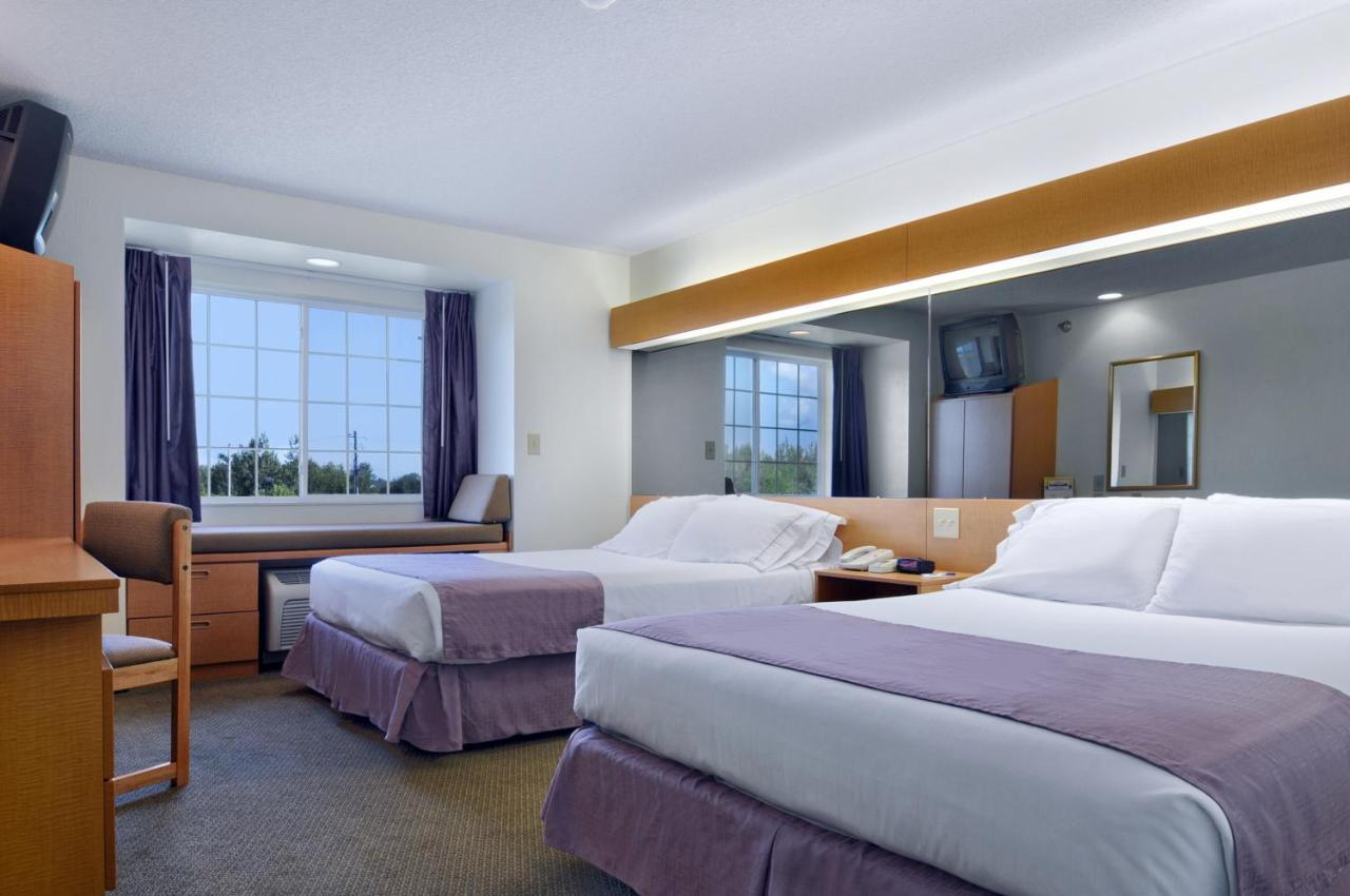 Queen Room with Two Queen Beds - Disability Access/Non-Smoking at Microtel Inn & Suites by Wyndham Plattsburgh