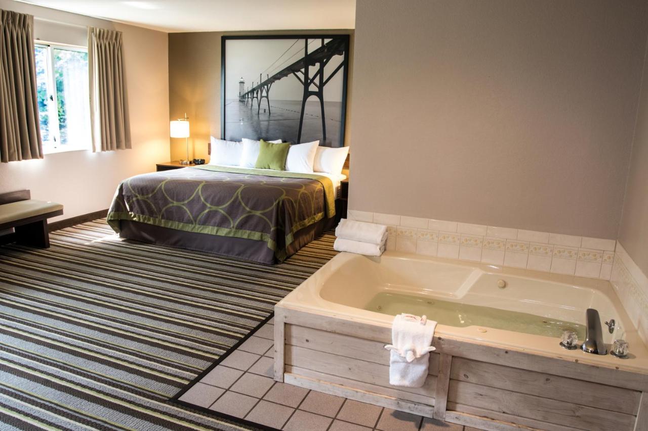 Deluxe King Suite - Non-Smoking at Super 8 by Wyndham Manistee