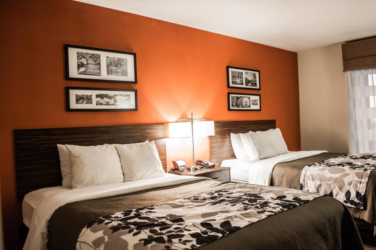 Queen Room with Two Queen Beds - Non-Smoking at Sleep Inn & Suites Fort Campbell