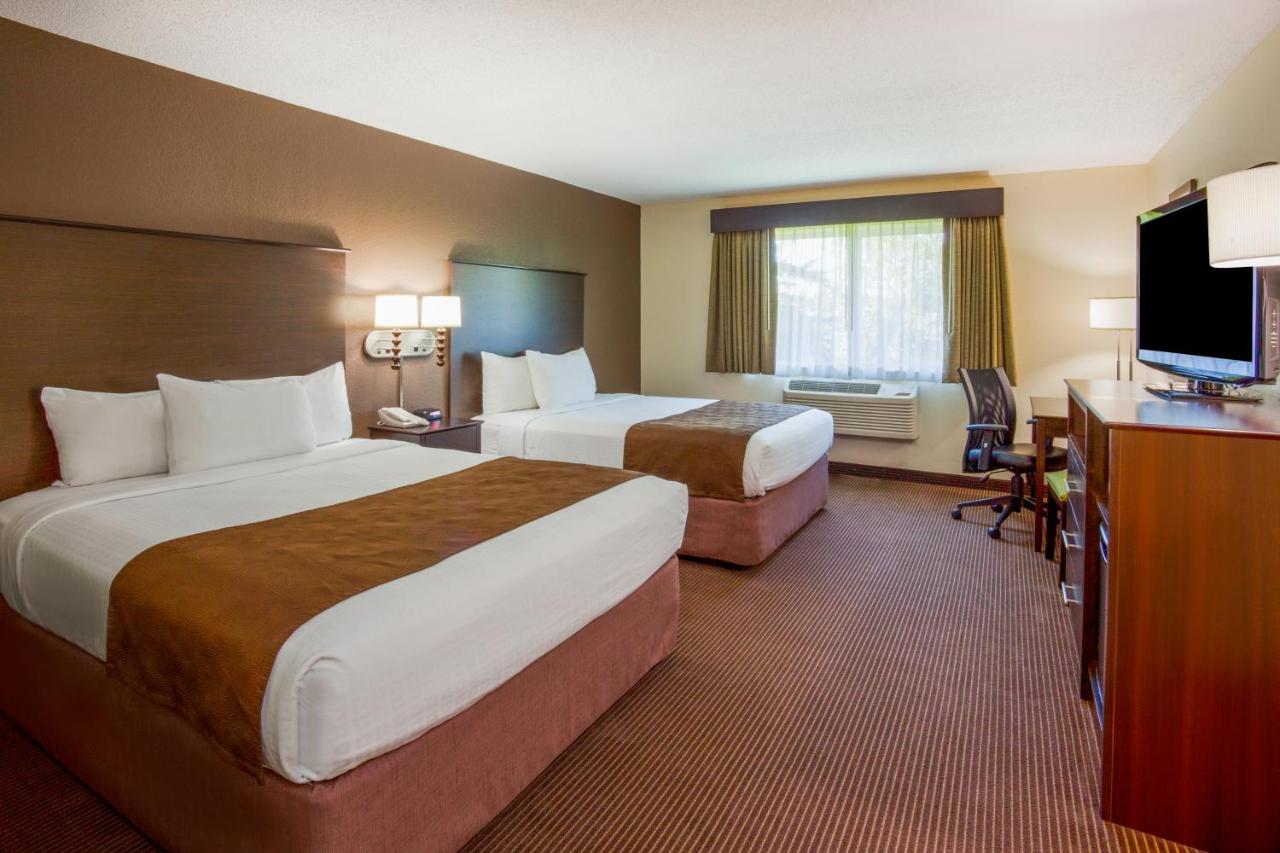 Queen Room with Two Queen Beds - Non-Smoking at AmericInn by Wyndham Rhinelander
