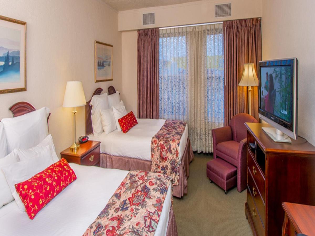 Standard Double Room with Two Double Beds at Historic Anchorage Hotel