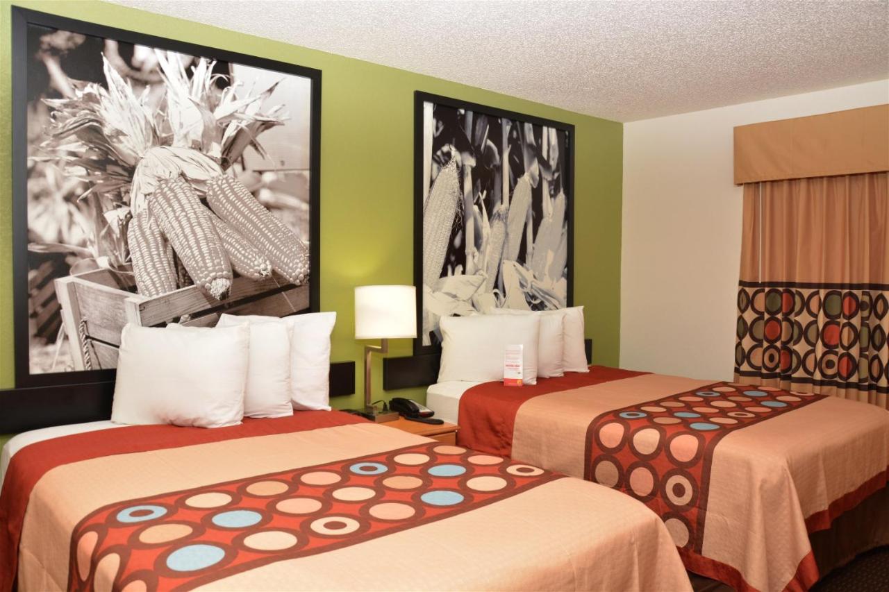 Double Room with Two Double Beds - Non-Smoking at Super 8 by Wyndham Corydon