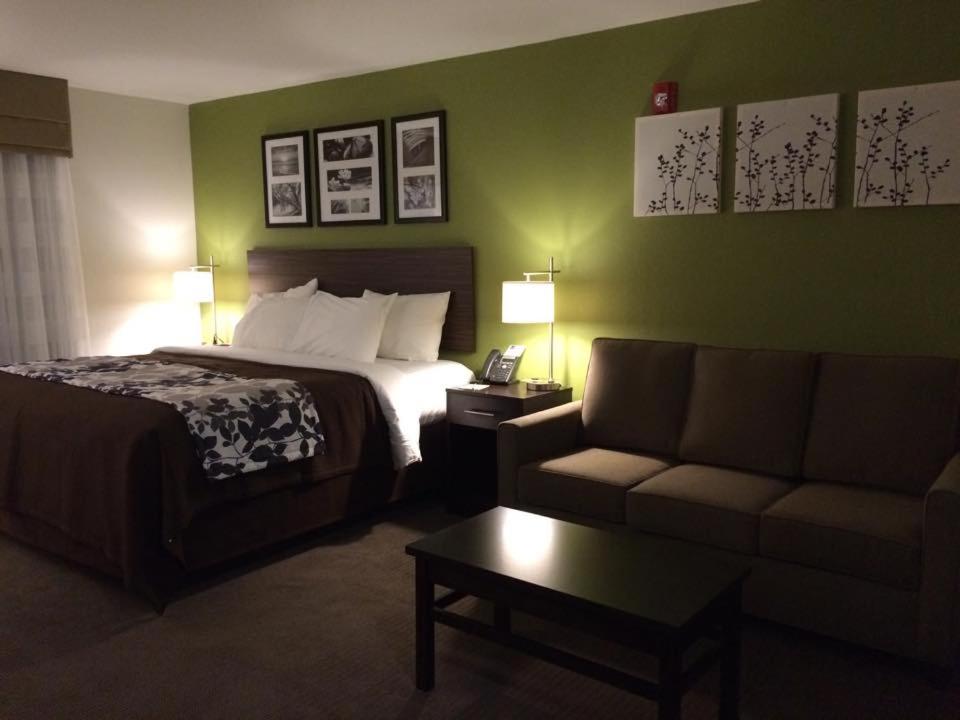 King Suite with Sofa Bed - Non-Smoking at Sleep Inn & Suites Dayton South
