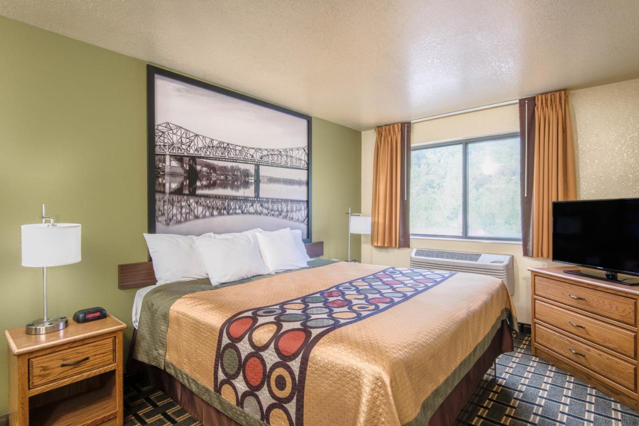 One Bedroom King Suite - Non-Smoking at Super 8 by Wyndham Wheeling/Saint Clairsville OH Area