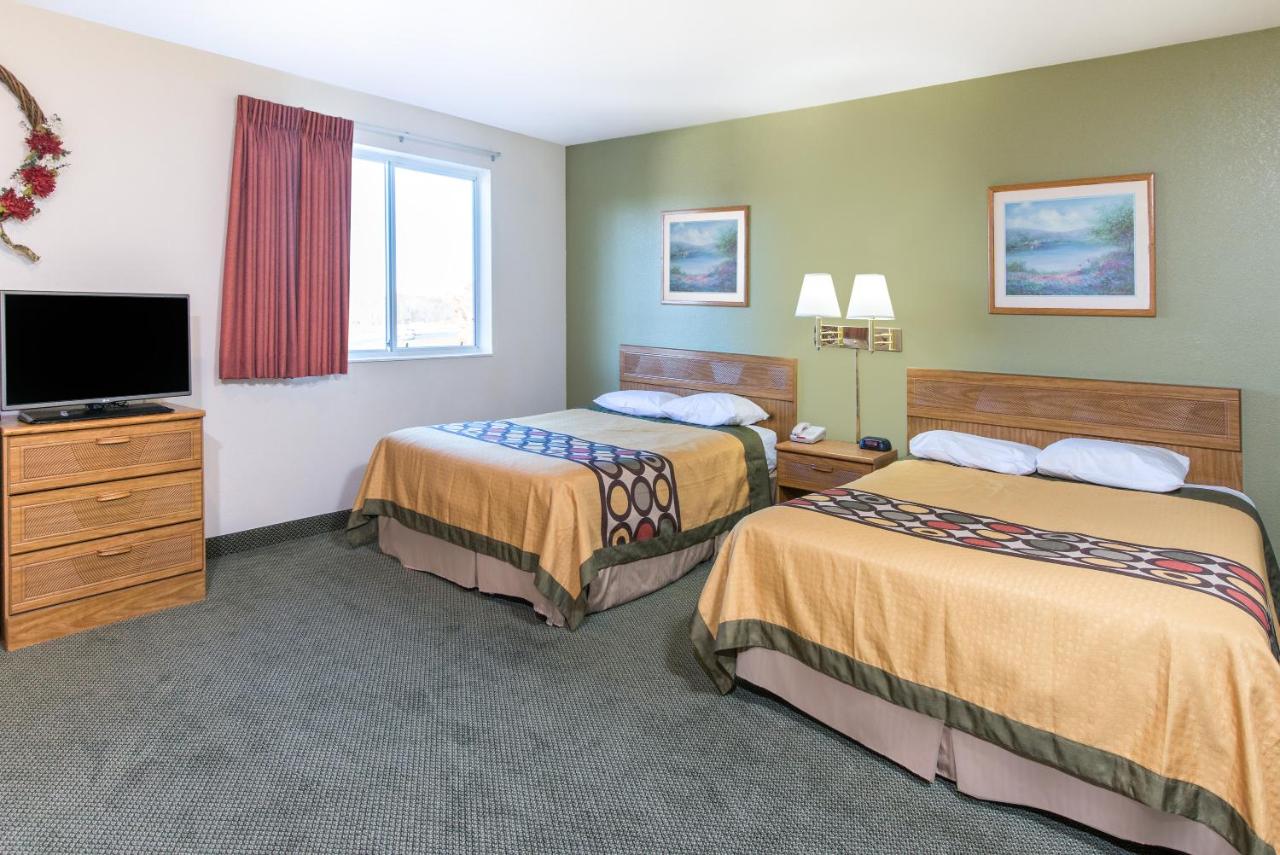 Studio Suite with Three Queen Beds - Non-Smoking at Super 8 by Wyndham West Middlesex/Sharon Area