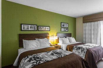 Queen Room with Two Queen Beds - Non-Smoking at Sleep Inn & Suites Dayton South