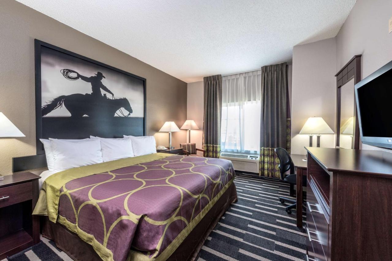 King Room - Smoking at Super 8 by Wyndham Fort Worth North