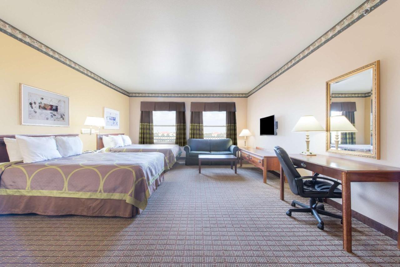 Deluxe Queen Suite with Two Queen Beds - Non-Smoking at Super 8 by Wyndham Fort Worth Stockyards