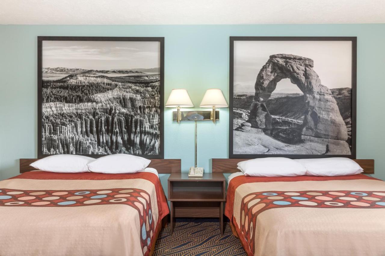 Deluxe Queen Room with Two Queen Beds - Non-Smoking at Super 8 by Wyndham Cedar City