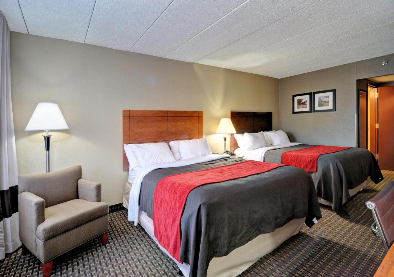 Queen Room with Two Queen Beds - Accessible/Non-Smoking  at Comfort Inn & Suites Raphine - Lexington near I-81 and I-64