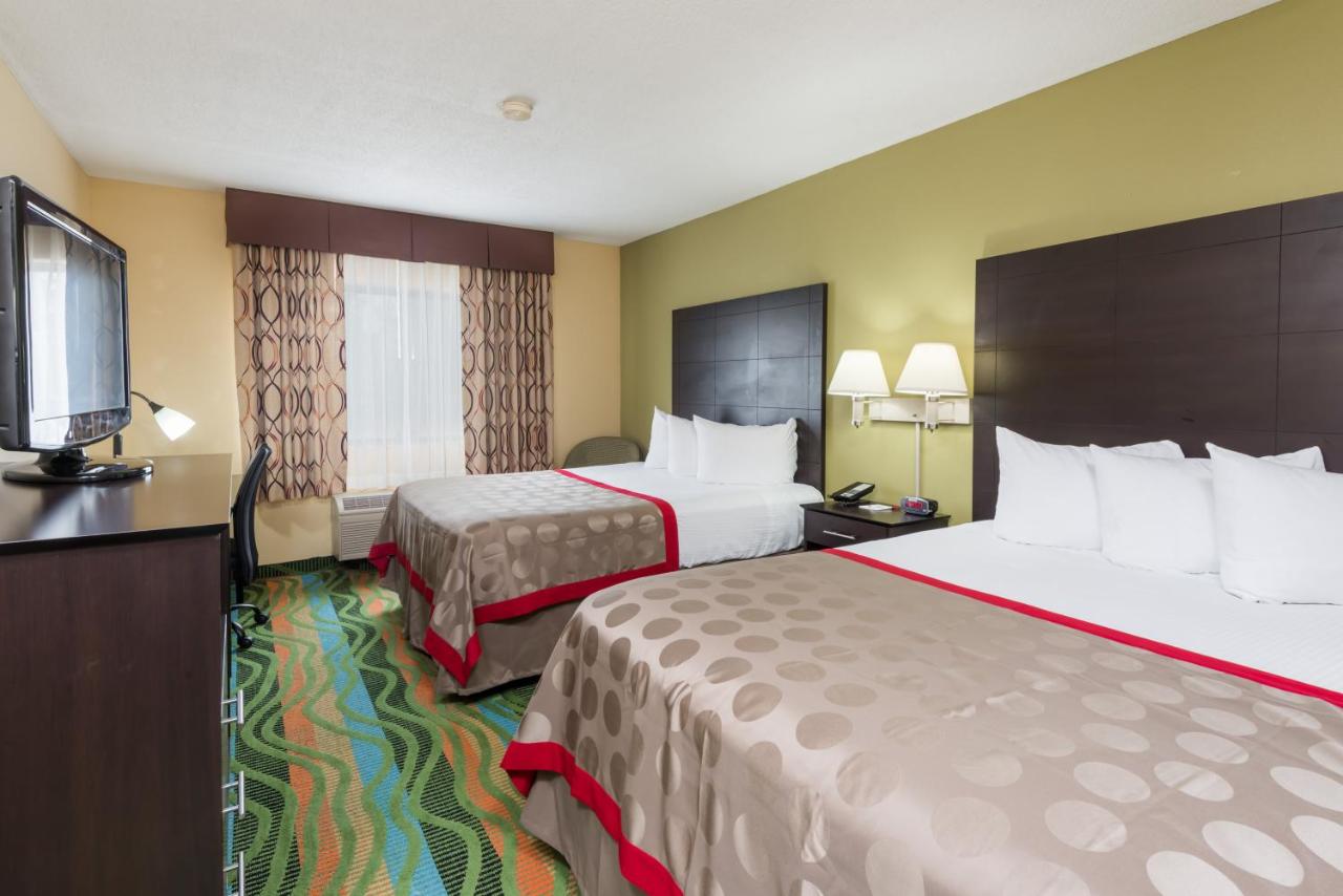 Double Room with Two Double Beds - Non-Smoking at Ramada by Wyndham Vandalia