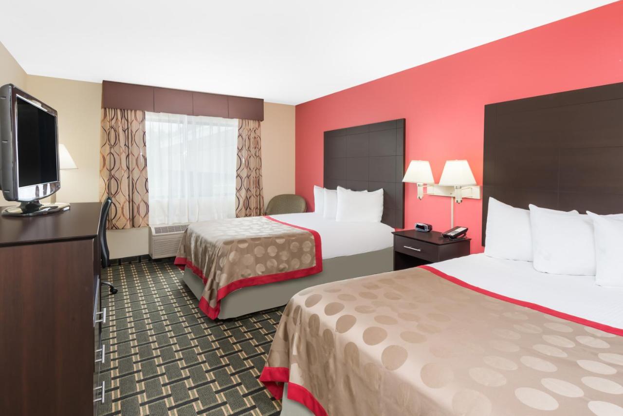 Double Room with Two Double Beds - Non-Smoking at Ramada by Wyndham Vandalia