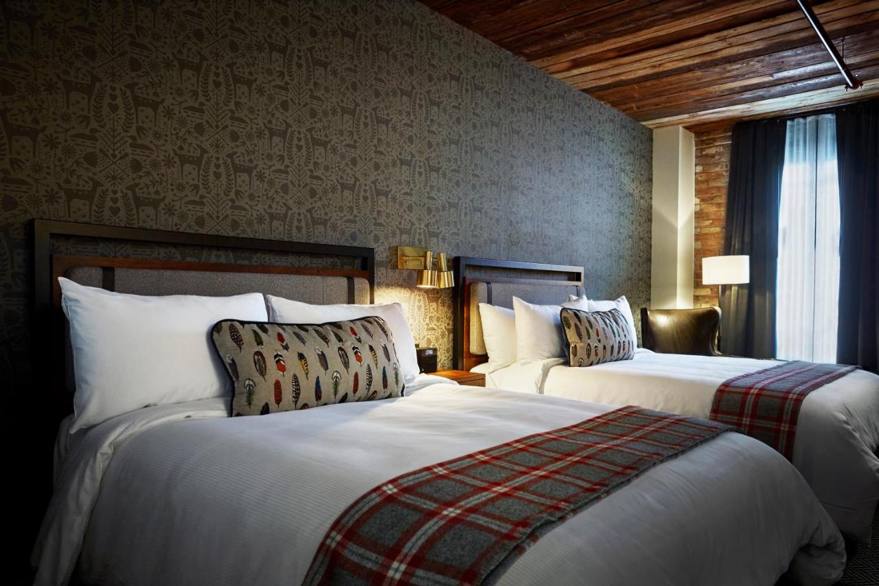 Queen Room with Two Queen Beds at Hewing Hotel