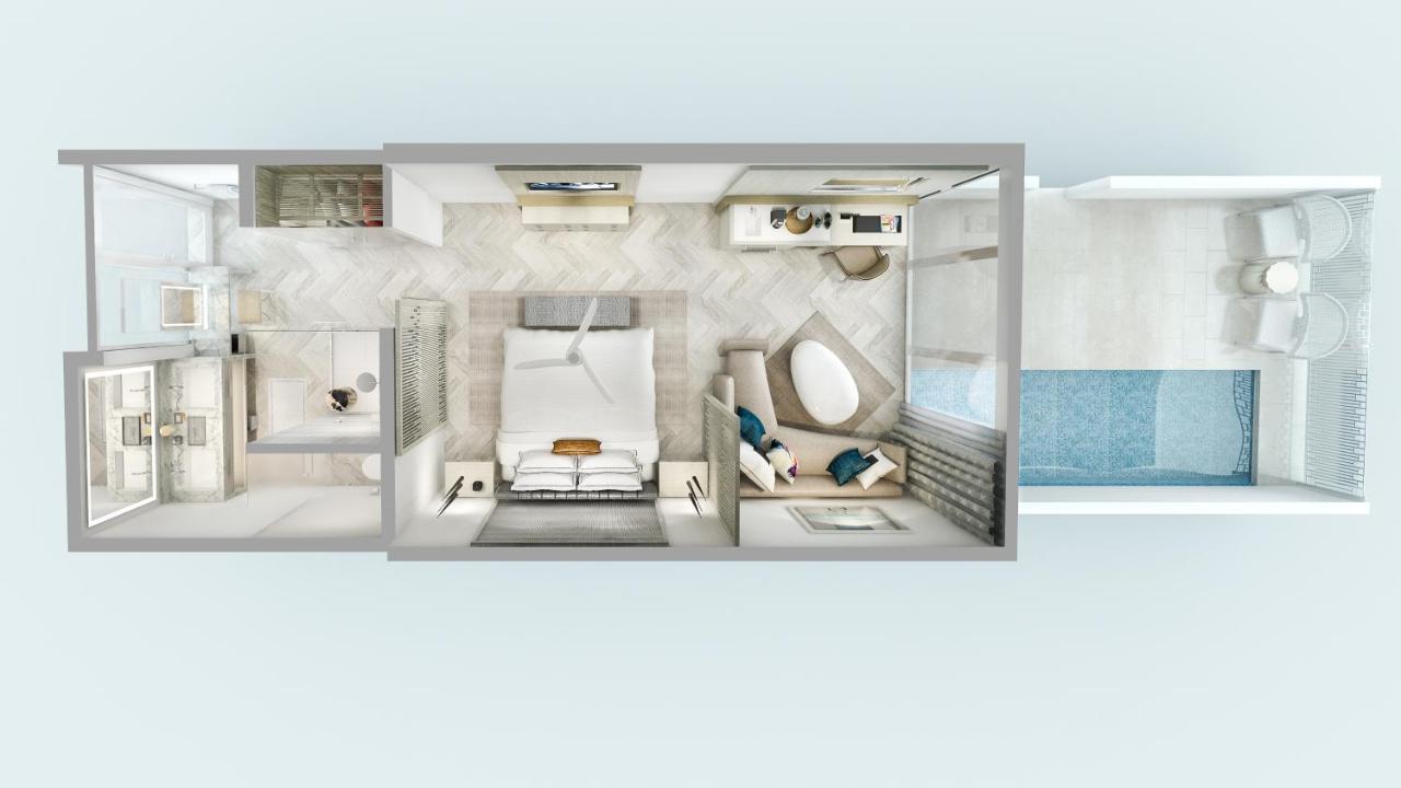 Deluxe King Suite with Pool at H2O Suites - Adults Only