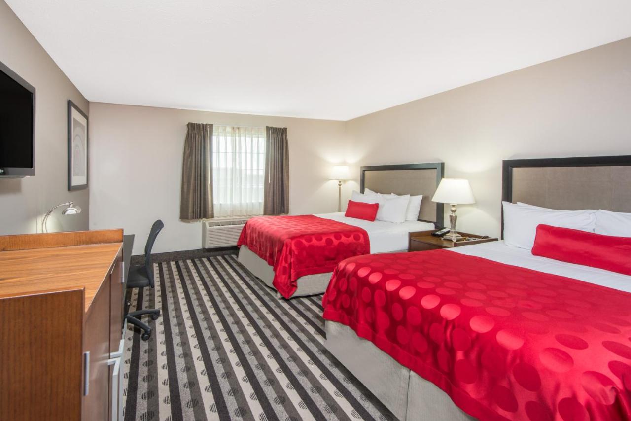 Queen Room with Two Queen Beds- Disability Access - Non-Smoking at Ramada by Wyndham Springfield North