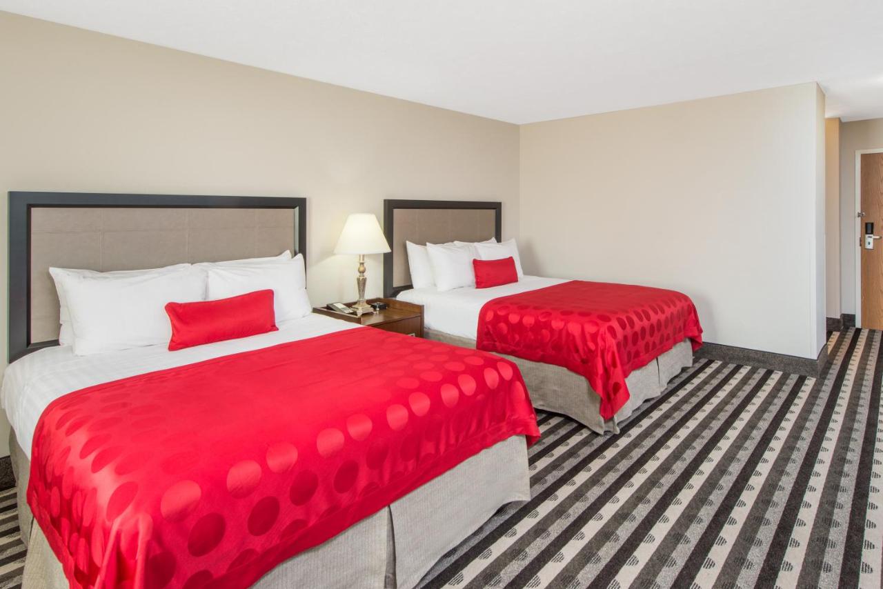 Queen Room with Two Queen Beds- Disability Access - Non-Smoking at Ramada by Wyndham Springfield North