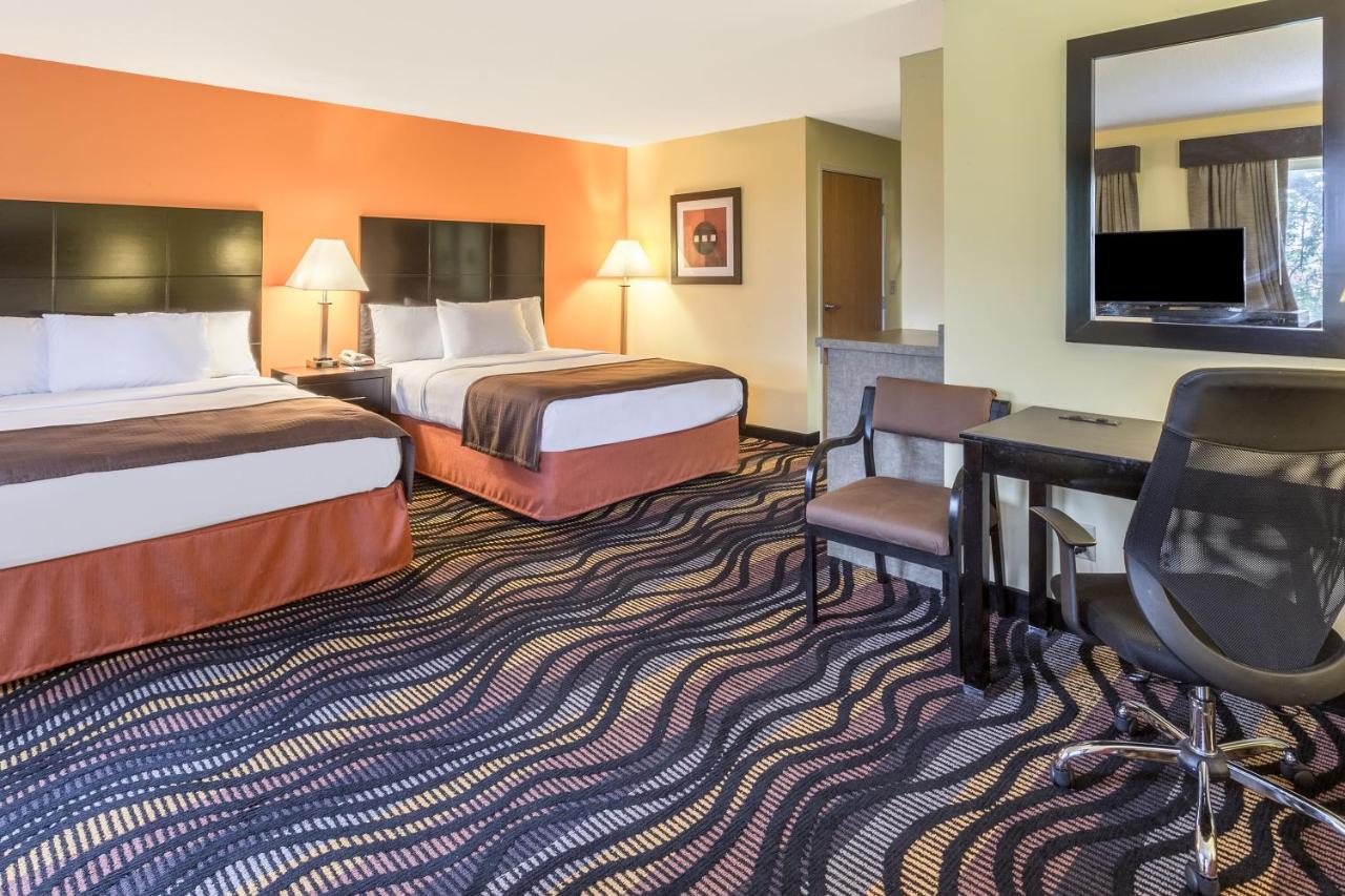 Studio Suite with Three Queen Beds - Non-Smoking at AmericInn by Wyndham Streator