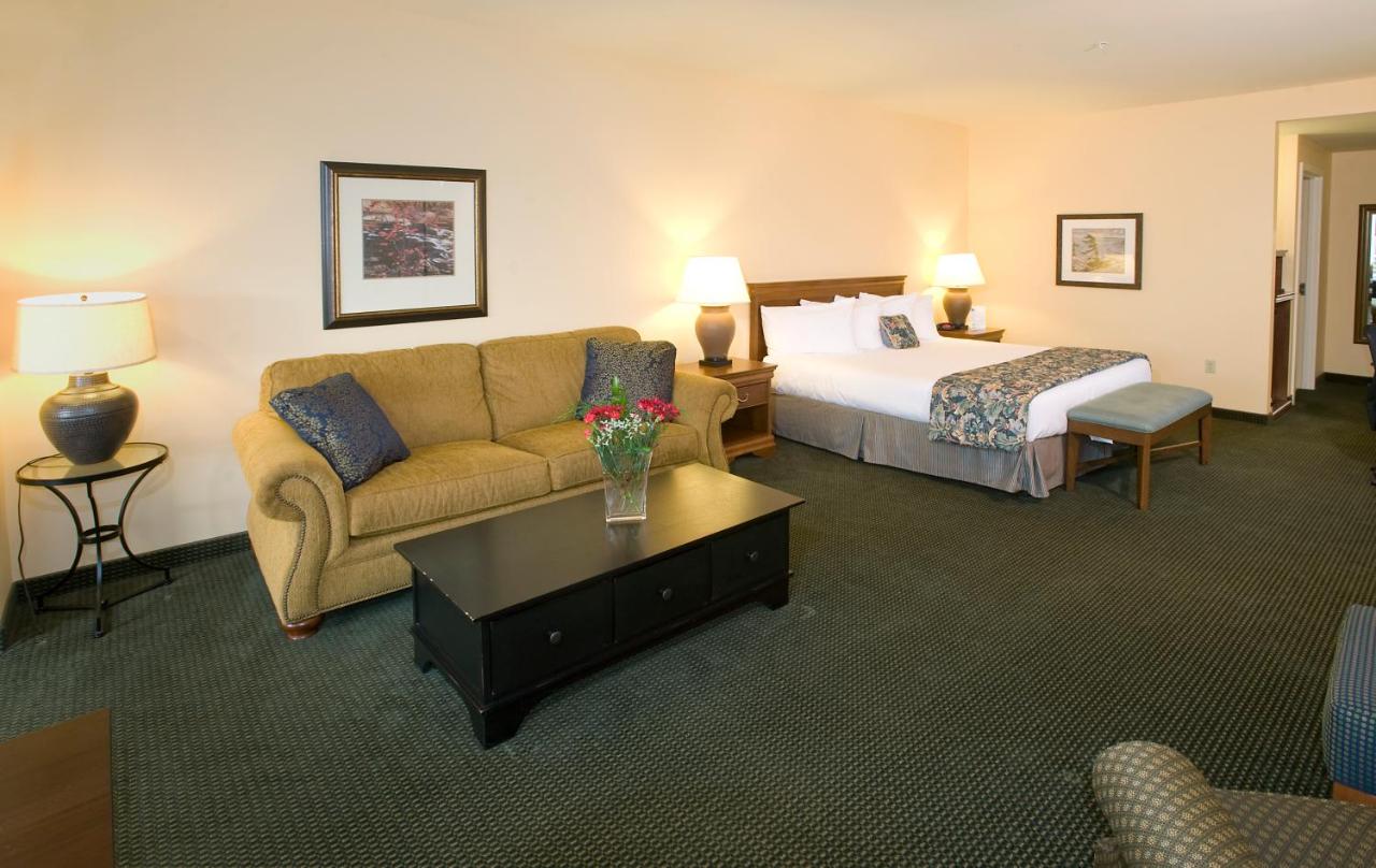 King Suite with Balcony at The Landing Hotel & Restaurant