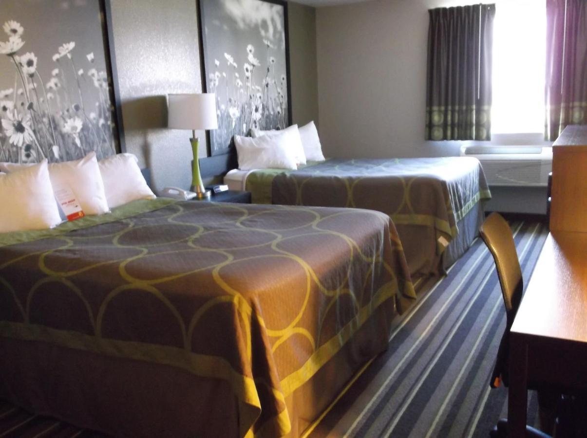 Queen Room with Two Queen Beds - Non-Smoking at Super 8 by Wyndham Brookings