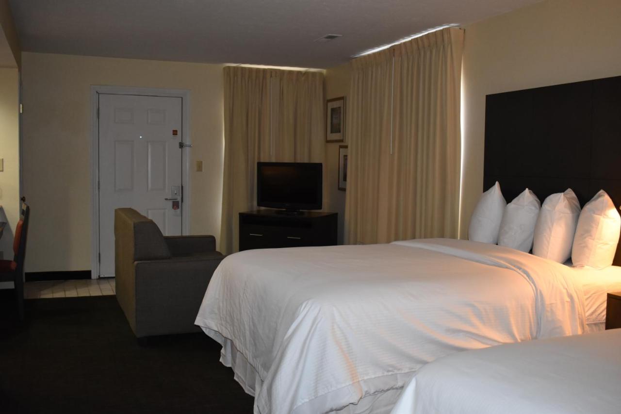Studio Suite with Two Queen Beds - Non-Smoking at Hawthorn Suites by Wyndham Miamisburg/Dayton Mall South