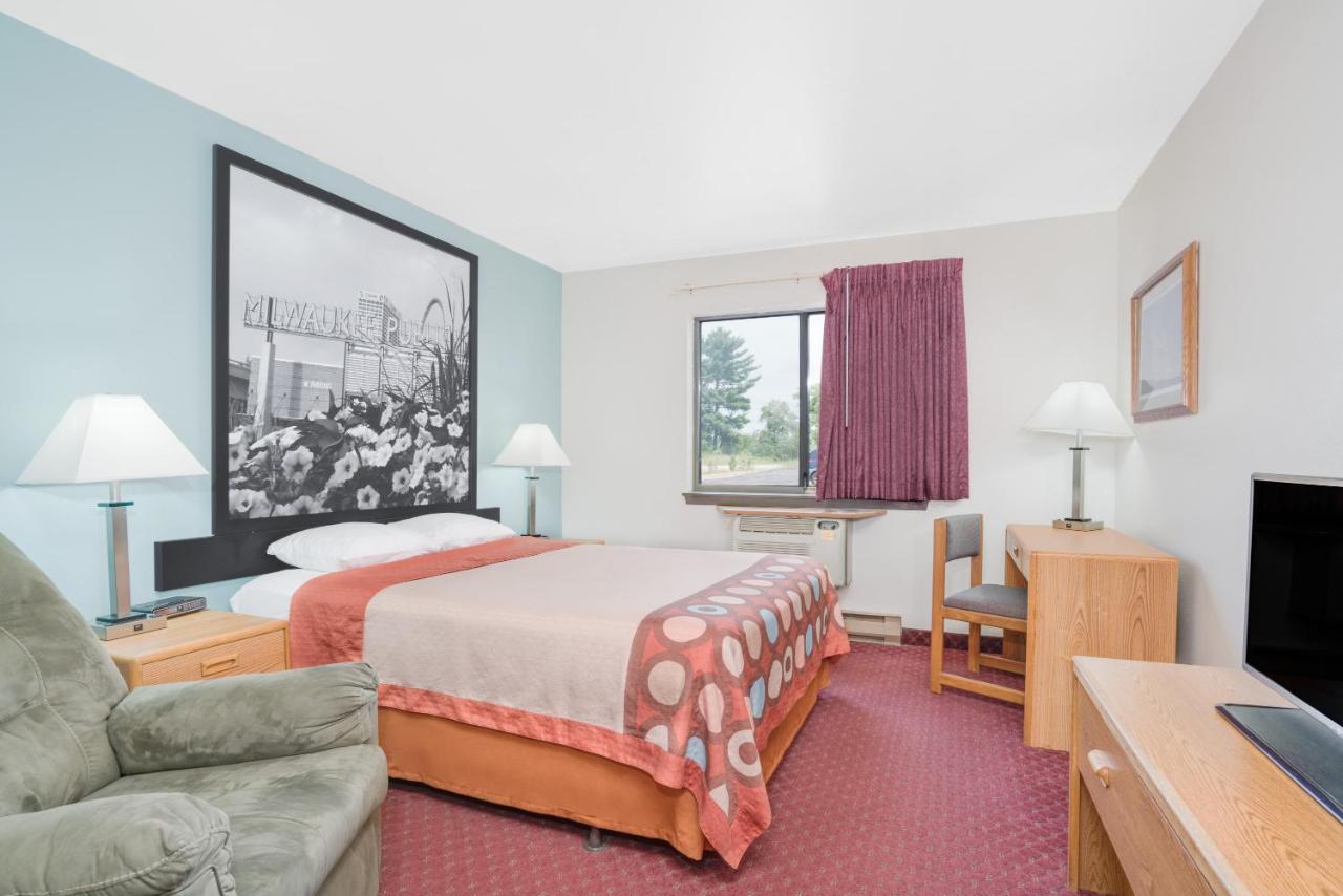 Queen Room - Non-Smoking at Super 8 by Wyndham Tomah Wisconsin