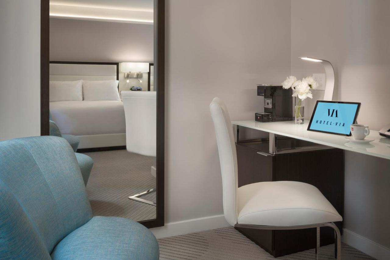Deluxe Queen Room with Two Queen Beds at Hotel VIA